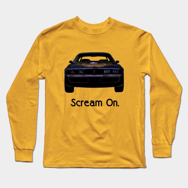 Scream On 2 Long Sleeve T-Shirt by amigaboy